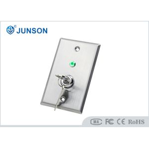 Cheap Two Colored LED Indication Door Release Button With Stainless Steel Plate for sale