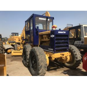 Second Hand Komatsu Small Motor Grader Gd505 With Well Maintenance