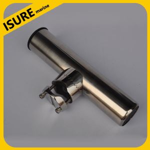 Cheap Stainless Clamp On Fishing Rod Holder For Rails 7/8&quot; to 1&quot; Rail Mount for sale