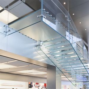 Custom Safety Toughened Laminated Tempered Glass PVB Interlayer Film Polished