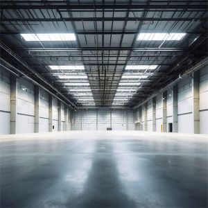 Customized C Section Steel Structure Workshop With Sandwich Panel Roof And Wall