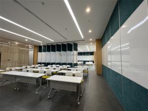 Cheap Floor Supported Operable Partition Wall Systems With MDF Board Surface for sale