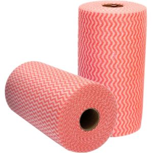 China Kitchen Spunlace Cleaning Wipes 25x28cm Reusable Multipurpose on sale