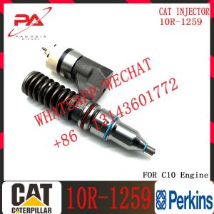 10R-1258 10R-1259 common rail excavator fuel injector for C-A-T C10 C12 engine