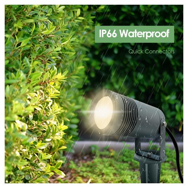 Quality IP65 LED Landscape Light 10W 2700k 3000k Architectural Lamp Fecade Garden Lighting With Base Or Spike wholesale
