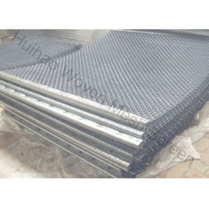 Stone Crusher Machine Parts Weave Type Anti-clogging Screen Mesh Specification