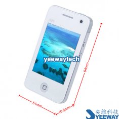 HiPhone X90 Quad Band Dual Cards Dual Standby Dual Cameras Color TV Bluetooth 2