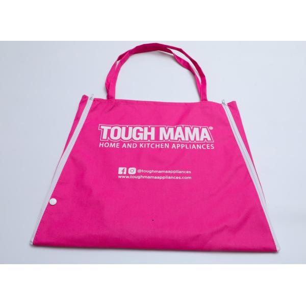 Quality Multifunctional 35% Polyester Fabric Handbag Shopping Bag Foldable As Apron wholesale