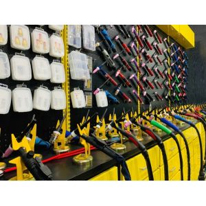 Tig Welding Torch Air Cooled Flexible Head Body Parts for WP9/20 Durable and