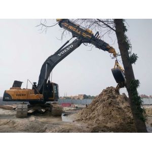 Popular Products Excavator Attachment Clamshell Telescopic Boom Arm For Sale