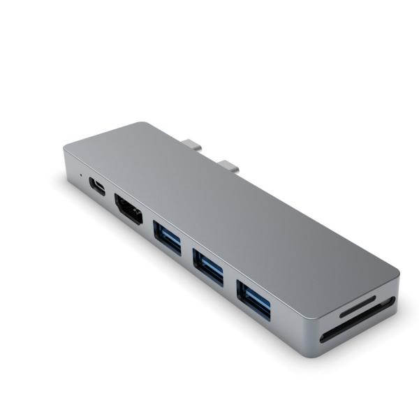 USB-C Hub 7-in-2 Compatible with Thunderbolt 3 USB C Port 4K HDMI for Mackbook