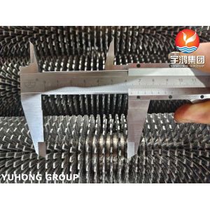 Cheap High Frequency Welding Fin Tube Serrated ASTM A192 CS Fin For Furnace for sale