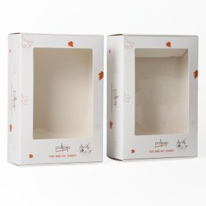 PET Window Paper Packaging Box For Soap , Paperboard Gift Box Colourful Design
