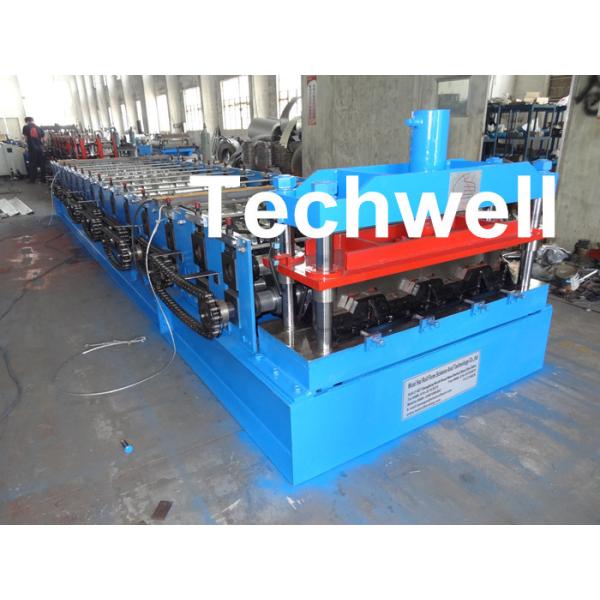CE Approved Floor Deck Roll Forming Machine for Making 0.8 --1.0 mm Thickness