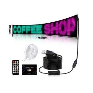 Soft App Control Car Pixel Display