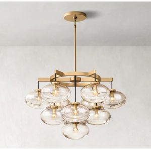 Cheap ROSH Modern Glass Chandelier Cabrette Round Chandelier OEM ODM for sale