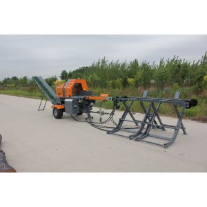 18HP Gasoline Log Splitter And Wood Shredder For Cutting Wood Branch