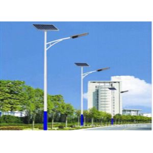 China 10M 115W Integrated Solar Led Street Light With 24V 50Ah Battery , High Bright on sale