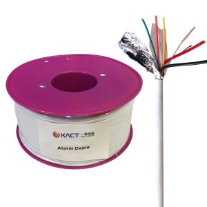 Shielded CCA Stranded 4*0.22mm2 CPR Dca Security Cable Alarm Cable 4 Core