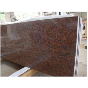 Cheap Imperial Red Polished Granite Stone Good Resistance To Corrosion for sale