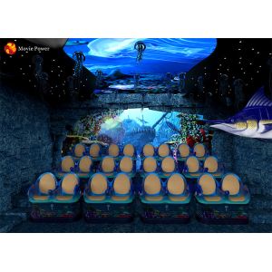 220V 5D Cinema Chair 3 Dof Electric Dynamic System