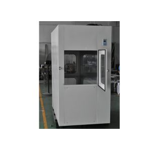 Cheap White Polished Powder Coated Steel Air Shower Pass Box With More Than 20m/S Wind Speed for sale