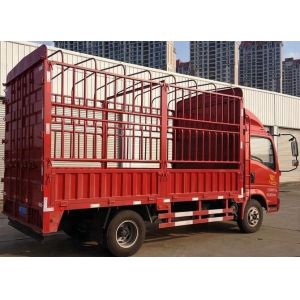 HOWO 6 Wheeler 4x2 Heavy Cargo Truck Full Hydraulic Transmission High Performanc