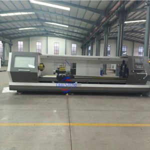 Flat Bed CNC Lathe Machine 500mm Swing 1500mm Workpiece