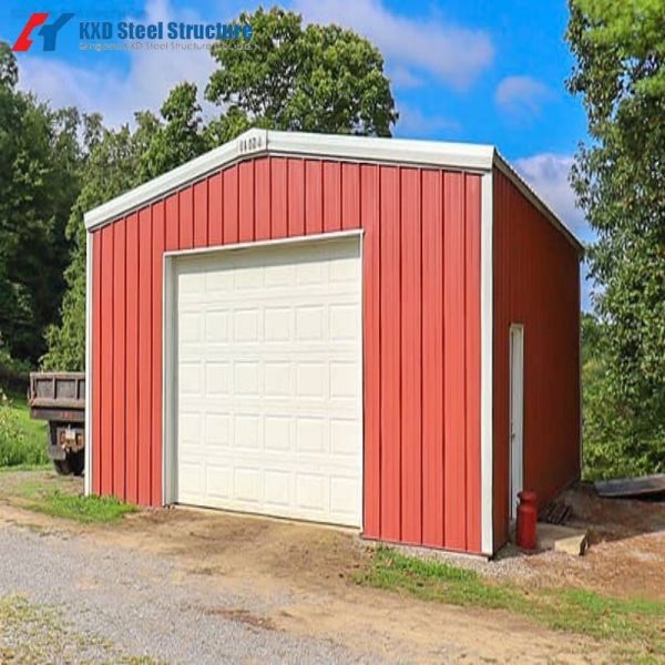 Prefab House Steel Structure Frame Storage Shed Workshop Steel Building