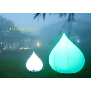 Inflatable Lotus LED Balloon Light 50 Cm 1.6ft Base Constant Air-inflated