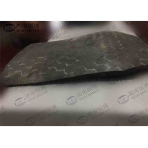 Silicon / Boron Carbide Ceramic Armor Hexagonal Tile Bonded With Hot Pressed