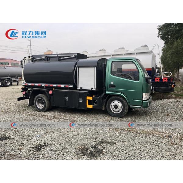 Dongfeng 5m3 5cbm Small Right Hand Drive Fuel Tanker with Oil Pump and Refuel Dispenser Truck