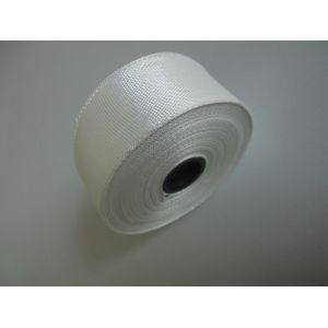 0.13mm White Temperature Resistant Fiberglass Cloth Insulation Tape