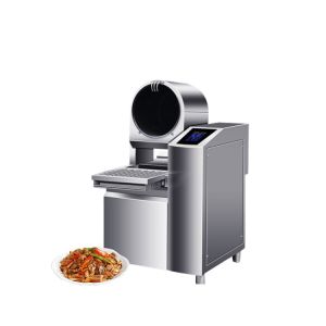 Stainless Steel Multifunction Automatic Rotating Wok Machine Auto Cooking Robot