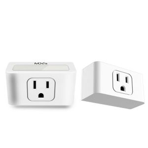 China Smart Home Automation Plugs , Mini Outlet Wifi Power Socket Compatible With Alexa Google on sale