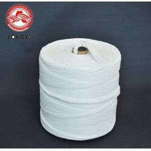 100% Virgin PP Fibrillated Cable Filler Yarn Twisted 2.5g / D Low Smoke Zero