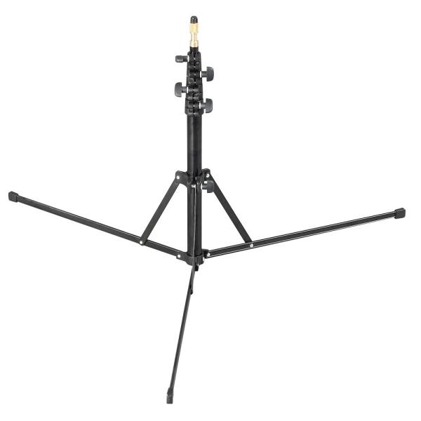 Quality Compact Light Stand 200cm Photography with Reverse Legs and 1/4" 3/8" Double Spigot Head for Studio Video Lighting wholesale
