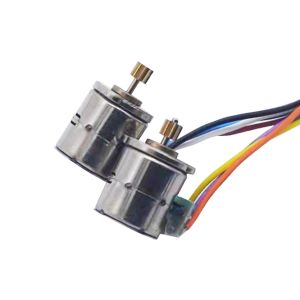 Camera Lenses Mini Stepper Motor 8mm 2 Phase 4 Wire With Copper Gear