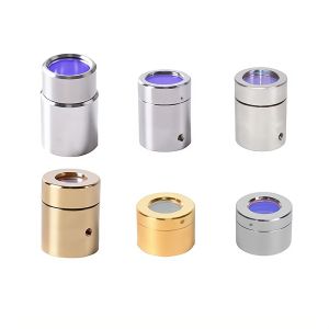LCXO11-1209G Fiber Laser Machine Parts QBH Output Protective Connector Lens with Protective Cover for MAX New Condition