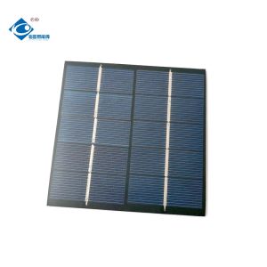 China 1.5W Semi-Flexible Risen PET Solar Panel ZW-9898-P Mini Portable Solar Panels Light Charger 5V on sale