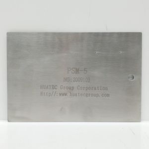 Cheap PSM-5 Five Point Fluorescent Penetration Reference Test Block for sale