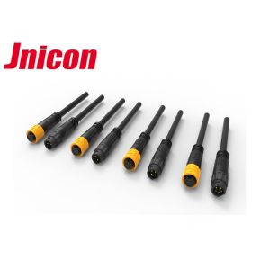 Electrical Waterproof IP67 Circular Connectors 3 Pin Gold - Plated Connect