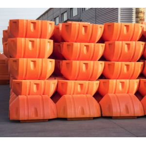 Cheap China factory plastic dredging floaters exported to Vietnam for sale