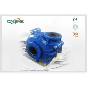Material Natural Rubber Lined Pumps Copper Concentrate Slurry Pump