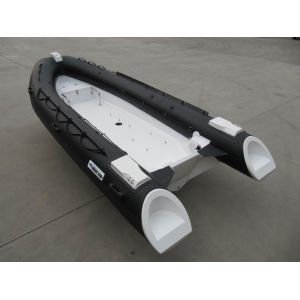 480Cm Long Frp Rigid Inflatable Rib Boat , 8 Person Inflatable Boat With Locker