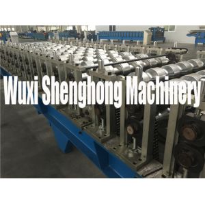 Roofing / Wall Panel Sheet Metal Roll Forming Machines With Upright Columns