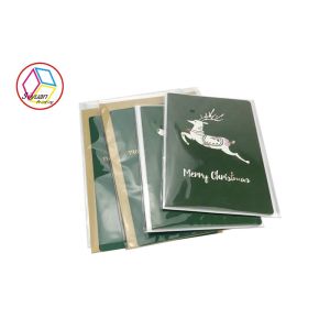 Custom Printed Note Cards 350g Coated Paper CMYK Pantone Printing