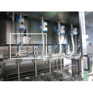 100% factory for sale drum Lube oil filling machine,capping machine ,Double labeling machine