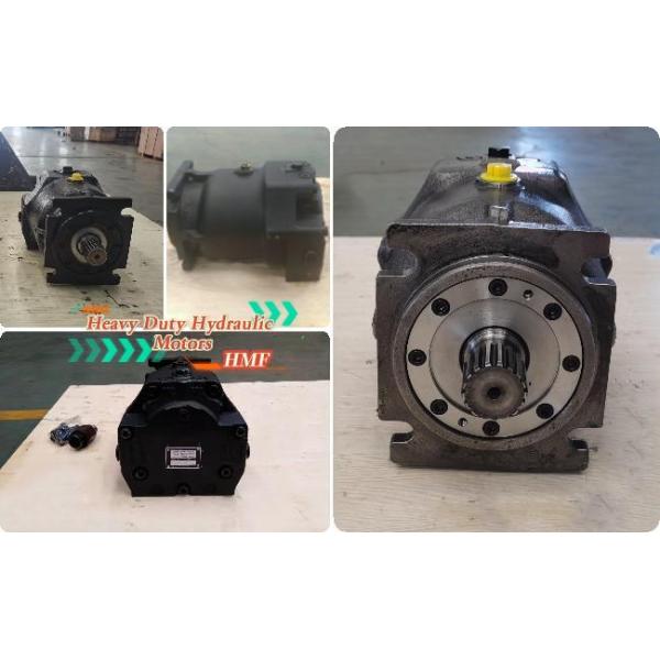 Silage machine hydraulic pump