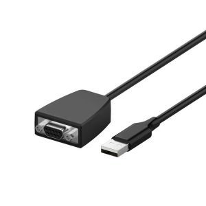 USB To Serial RS-232 Female Cable Adapter with COM Retention And Compatible with